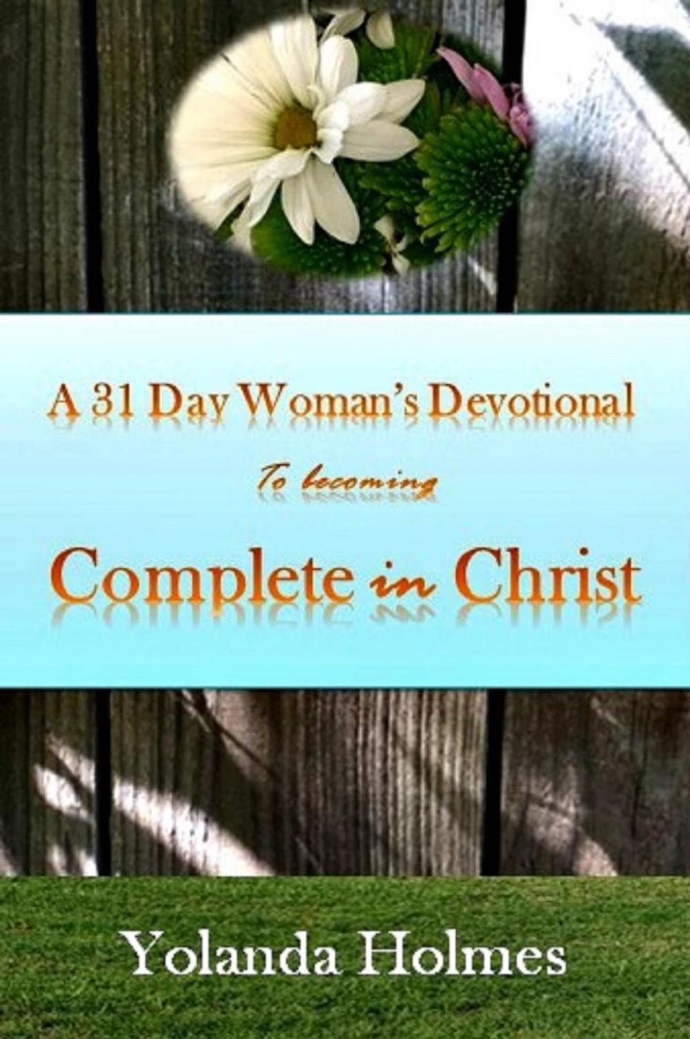 Big bigCover of A 31 Day Woman's Devotional to Becoming Complete in Christ