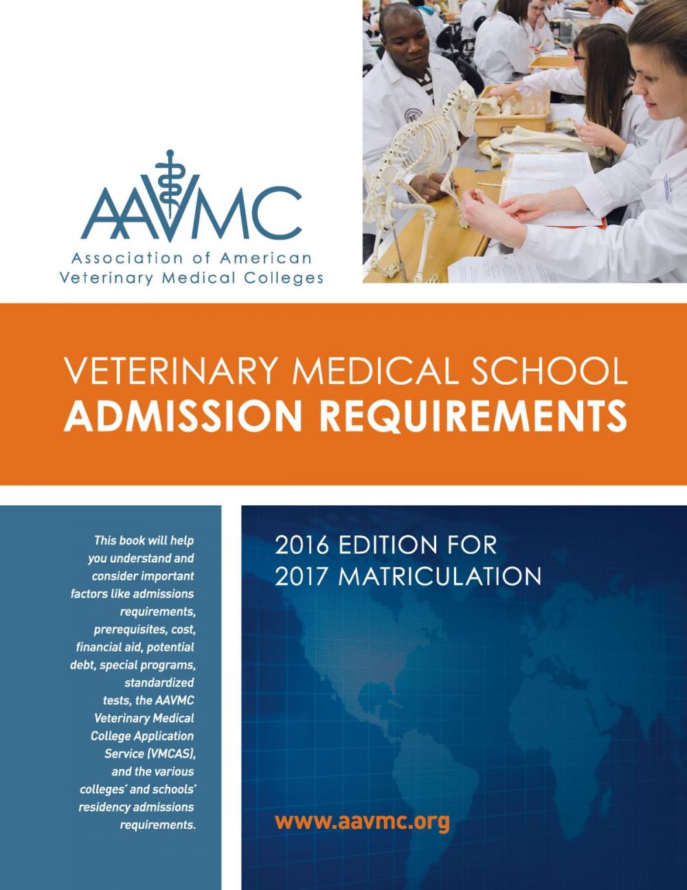 Big bigCover of Veterinary Medical School Admission Requirements (VMSAR)