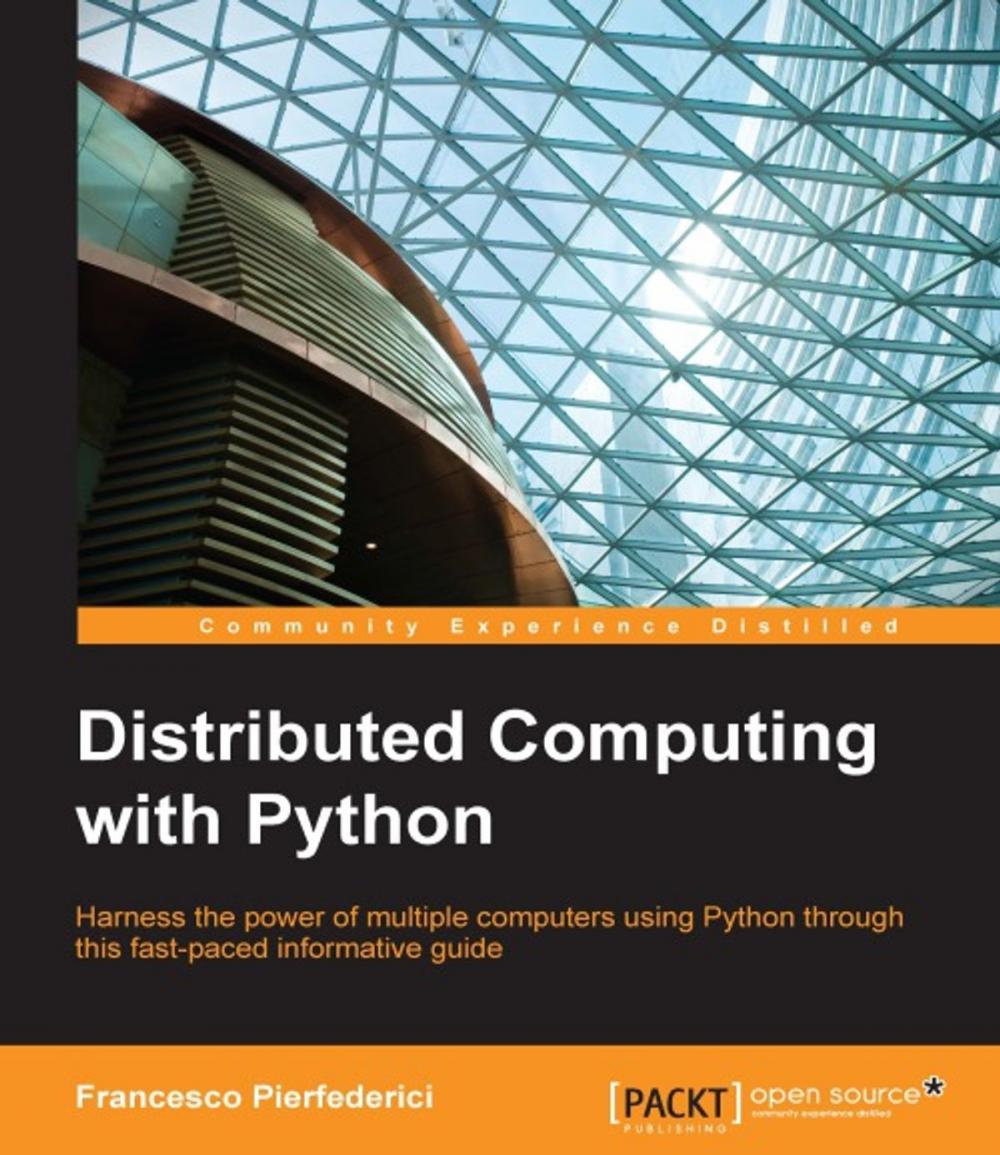 Big bigCover of Distributed Computing with Python