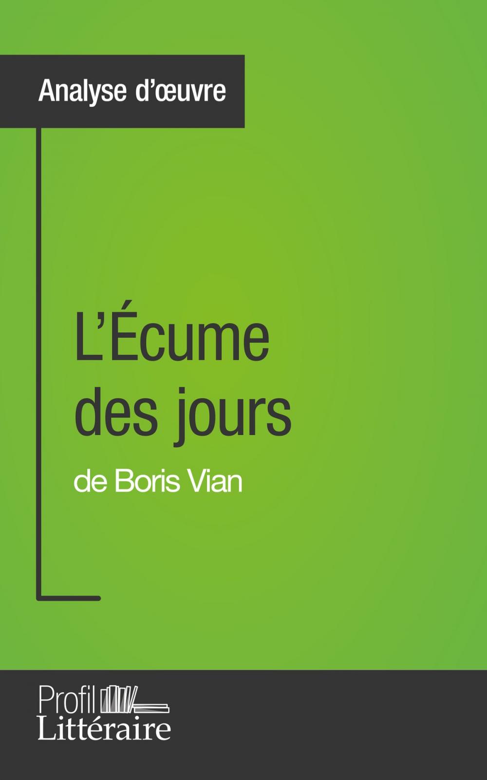 Big bigCover of L'Écume des jours de Boris Vian (Analyse approfondie)