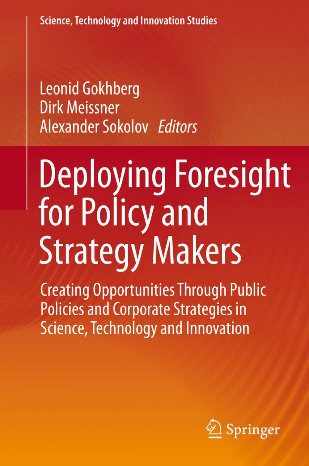 Big bigCover of Deploying Foresight for Policy and Strategy Makers