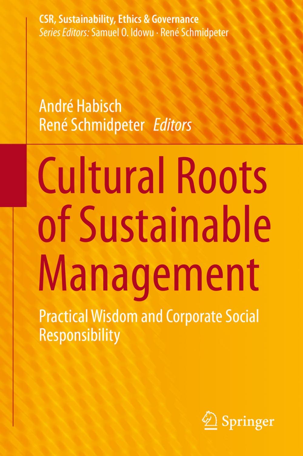 Big bigCover of Cultural Roots of Sustainable Management