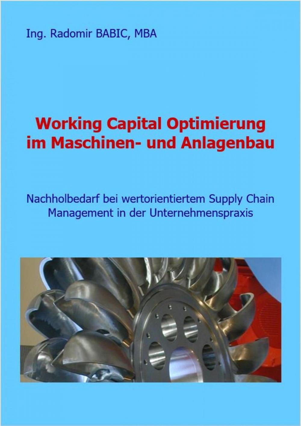 Big bigCover of Working Capital Optimierung im Maschinen- und Anlagenbau