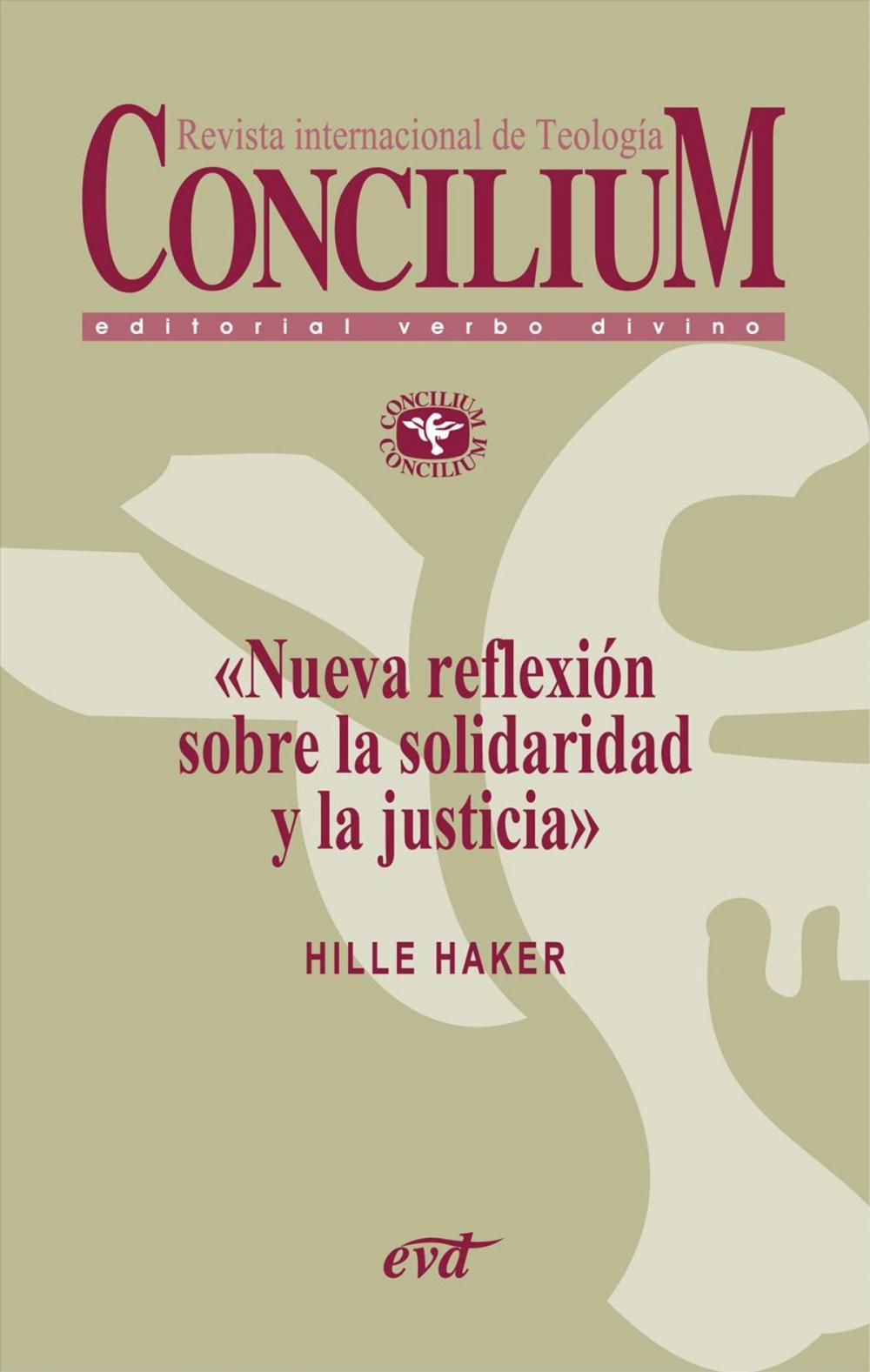 Big bigCover of Nueva reflexión sobre la solidaridad y la justicia. Concilium 354 (2014)