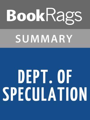 bigCover of the book Dept. of Speculation by Jenny Offill Summary & Study Guide by 