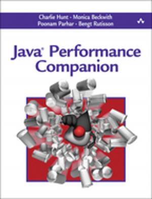 Cover of the book Java Performance Companion by Natalie Canavor, Claire Meirowitz