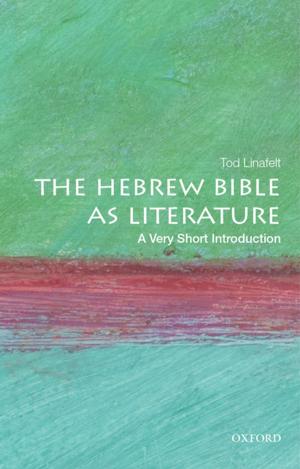 Cover of the book The Hebrew Bible as Literature: A Very Short Introduction by Timothy J. Strauman, Kari M. Eddington, Angela Z. Vieth, Gregory G. Kolden