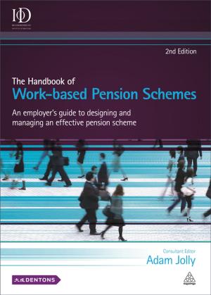 Cover of the book The Handbook of Work-based Pension Schemes by Barry Leventhal