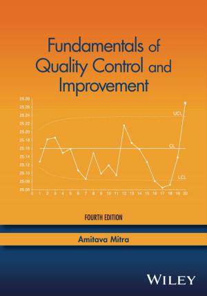 Cover of the book Fundamentals of Quality Control and Improvement by David Ming, David Glasser, Diane Hildebrandt, Benjamin Glasser, Matthew Metgzer
