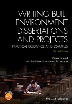 Cover of the book Writing Built Environment Dissertations and Projects by Eric Tyson