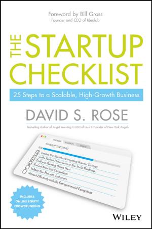 Cover of the book The Startup Checklist by 