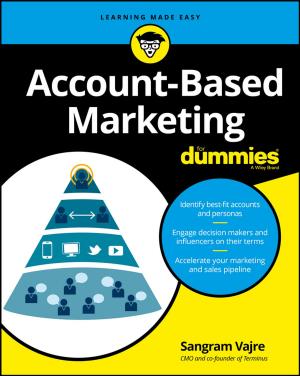 Cover of the book Account-Based Marketing For Dummies by John F. Mauldin, Jonathan Tepper