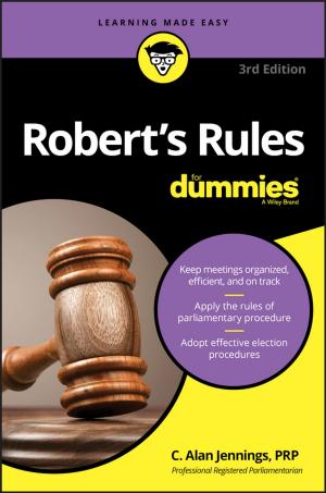 Cover of the book Robert's Rules For Dummies by Margaret Rose