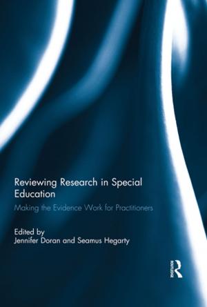 Cover of the book Reviewing Research in Special Education by C.F.C. Hawkes