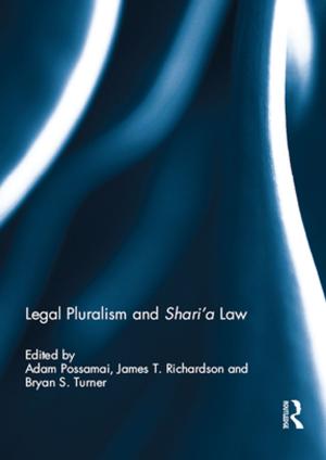 bigCover of the book Legal Pluralism and Shari’a Law by 