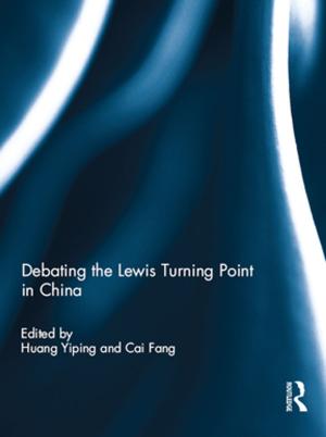 Cover of the book Debating the Lewis Turning Point in China by 
