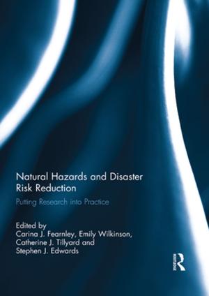 Cover of the book Natural Hazards and Disaster Risk Reduction by Louis Cohen, Lawrence Manion, Keith Morrison