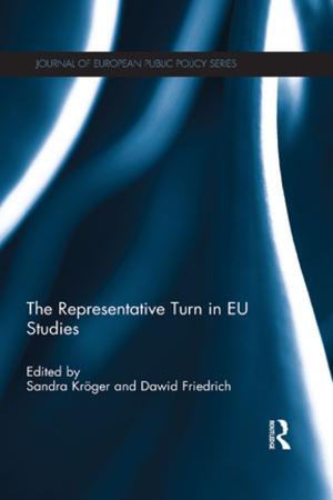 Cover of the book The Representative Turn in EU Studies by John Morrow
