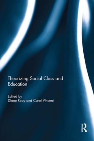 Cover of the book Theorizing Social Class and Education by 