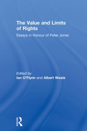 Cover of the book The Value and Limits of Rights by Albert S Alissi, Catherine C Mergins