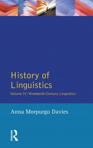 Book cover of History of Linguistics, Volume IV