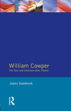 Cover of the book William Cowper by Theodore R. Marmor