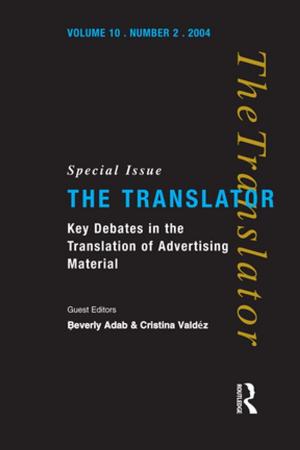 bigCover of the book Key Debates in the Translation of Advertising Material by 