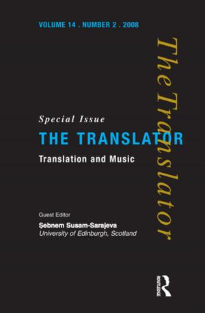 bigCover of the book Translation and Music by 