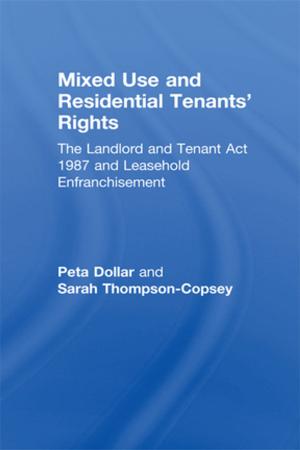 Cover of the book Mixed Use and Residential Tenants' Rights by 