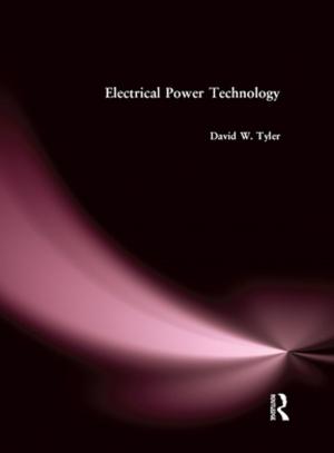 Cover of the book Electrical Power Technology by Roger Thompson, Rodrigo Peroni, Alex T. Visser