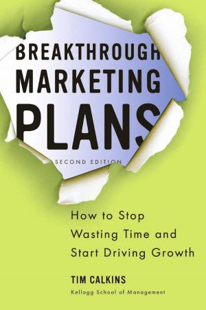 Cover of Breakthrough Marketing Plans