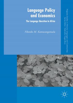 Cover of the book Language Policy and Economics: The Language Question in Africa by J. Cooper