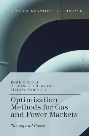 Cover of the book Optimization Methods for Gas and Power Markets by P. Manning