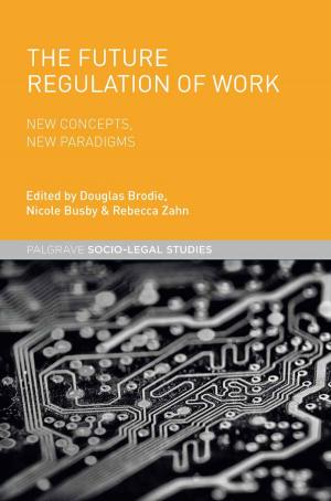 Cover of the book The Future Regulation of Work by Joanna Williams