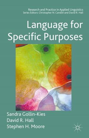 Cover of the book Language for Specific Purposes by Sybille Sachs, Edwin Rühli, Isabelle Kern