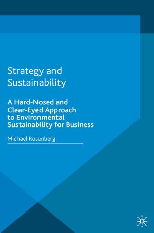 Cover of the book Strategy and Sustainability by J. Franklin