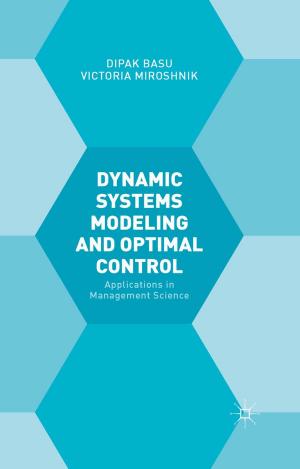 Book cover of Dynamic Systems Modelling and Optimal Control
