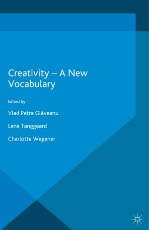 Cover of the book Creativity — A New Vocabulary by Mauro Giori
