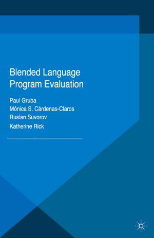 Cover of the book Blended Language Program Evaluation by Gregorio Martín de Castro, Miriam Delgado Verde, Pedro López Sáez, José Emilio Navas López