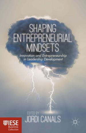 Cover of the book Shaping Entrepreneurial Mindsets by B. Hurn, B. Tomalin