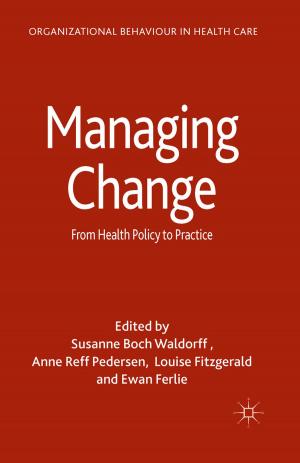 Cover of the book Managing Change by Professor Isaac Prilleltensky, Professor Geoffrey Nelson