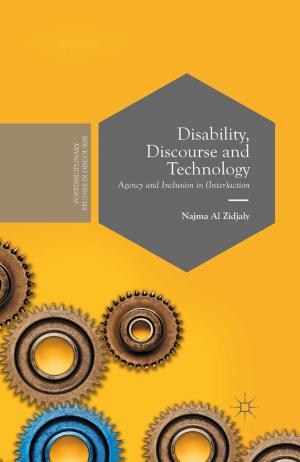 Cover of the book Disability, Discourse and Technology by Jerrold Levinson