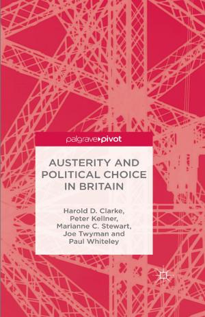 Book cover of Austerity and Political Choice in Britain
