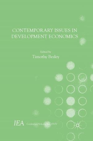 Cover of the book Contemporary Issues in Development Economics by J. Kotlarsky, I. Oshri
