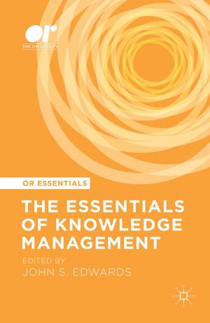 Cover of the book The Essentials of Knowledge Management by Paul Booth