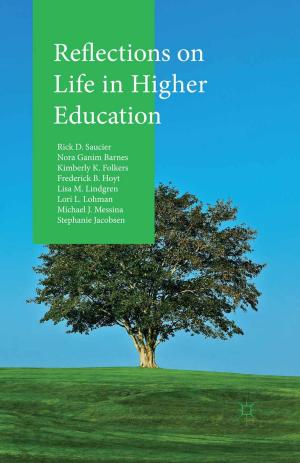 Book cover of Reflections on Life in Higher Education