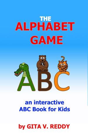 Book cover of The Alphabet Game (an Interactive ABC Book for Kids)