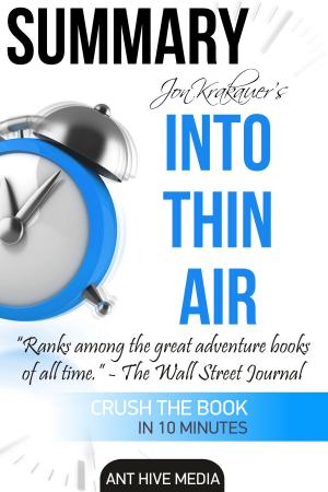 Book cover of Jon Krakauer's Into Thin Air: A Personal Account of the Mt. Everest Disaster Summary