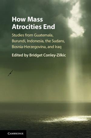 Cover of the book How Mass Atrocities End by Daniel Li, Hervé Queffélec