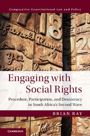 Cover of the book Engaging with Social Rights by Professor John Shields